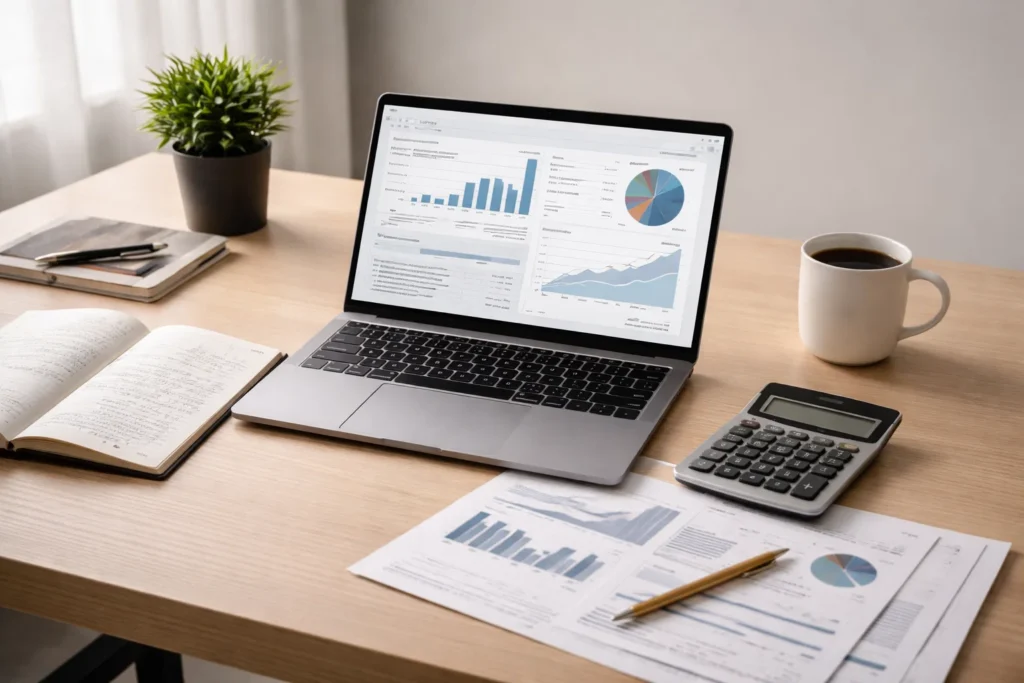 financial reporting and bookkeeping for GST filing