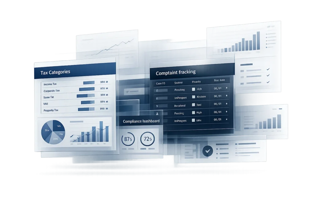 Online tax complaint system India digital compliance interface 2026