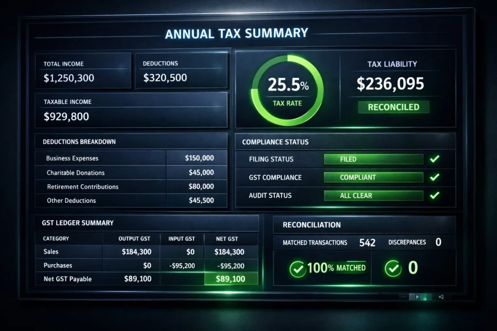 GST Annual Return GSTR-9 and GSTR-9C compliance dashboard concept 2026 GST Annual Return GSTR-9 and GSTR-9C compliance dashboard concept 2026