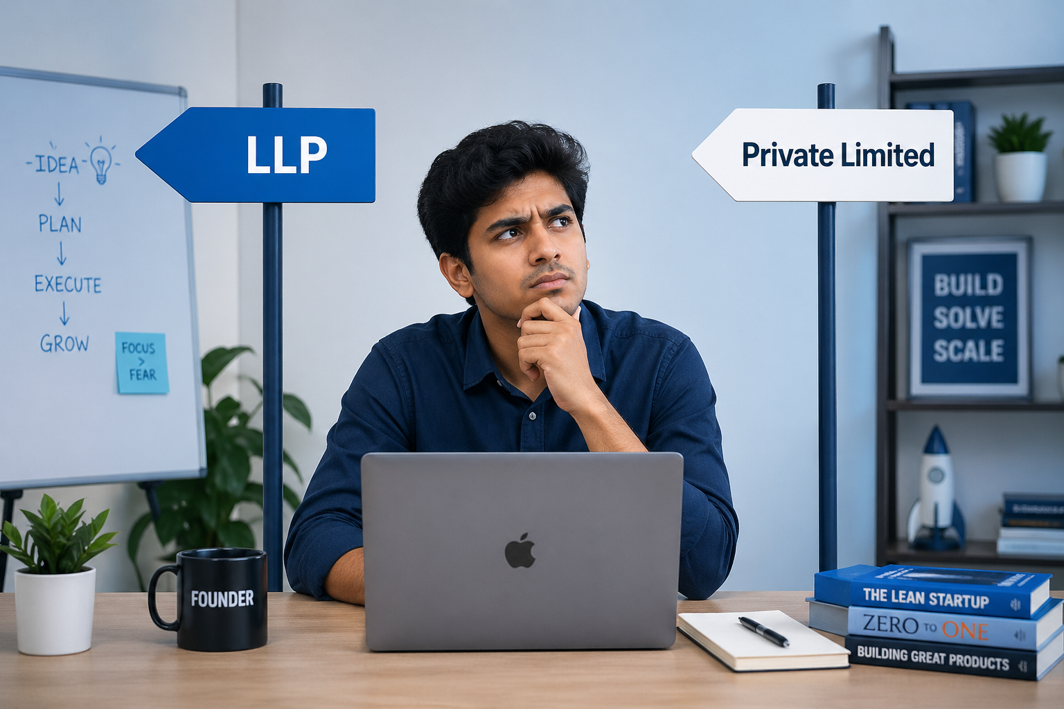 LLP vs Private Limited India decision confusion for startup founders choosing business structure