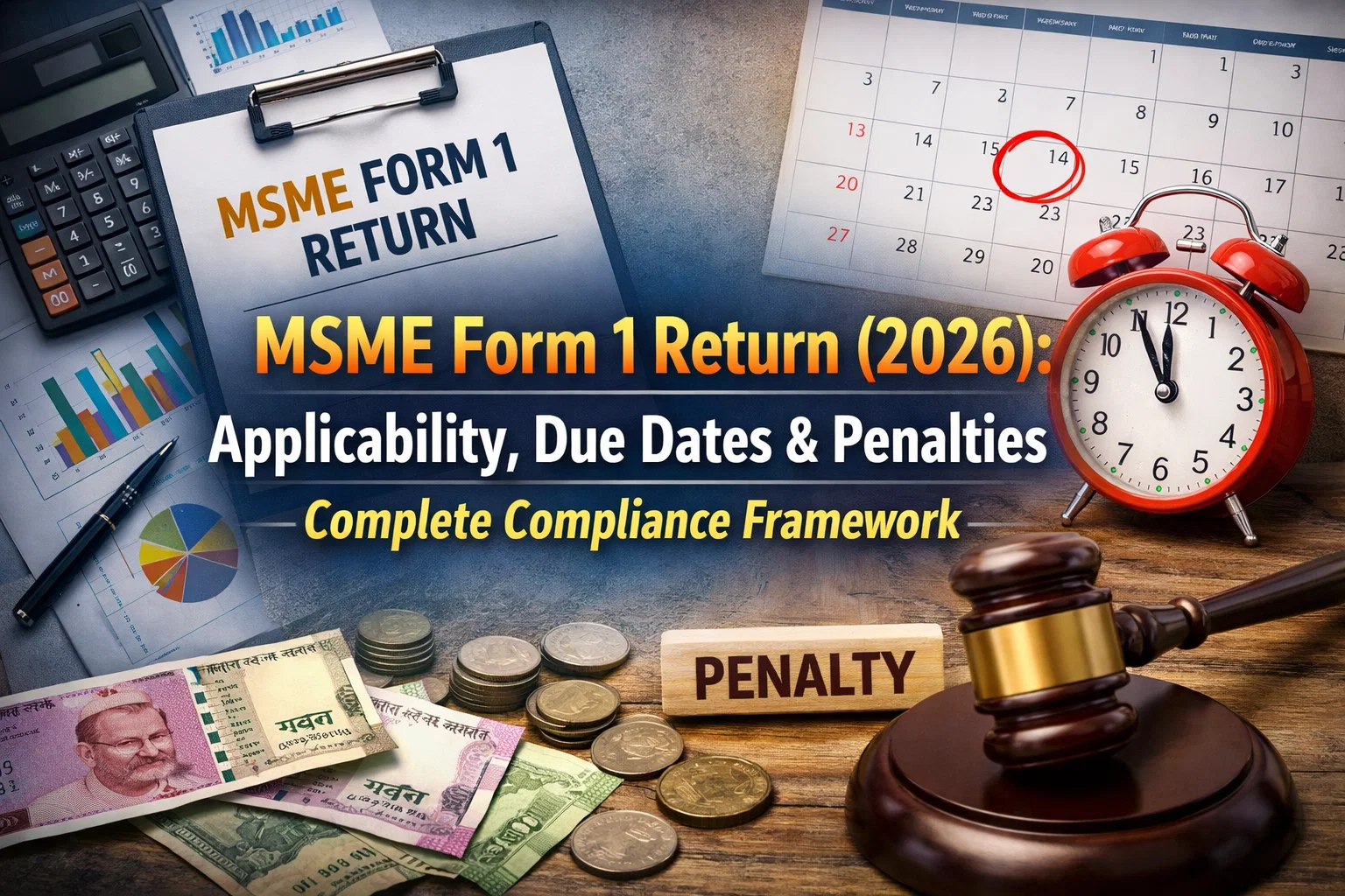 MSME Form 1 Return (2026): Applicability, Due Dates & Penalties – Complete Compliance Framework