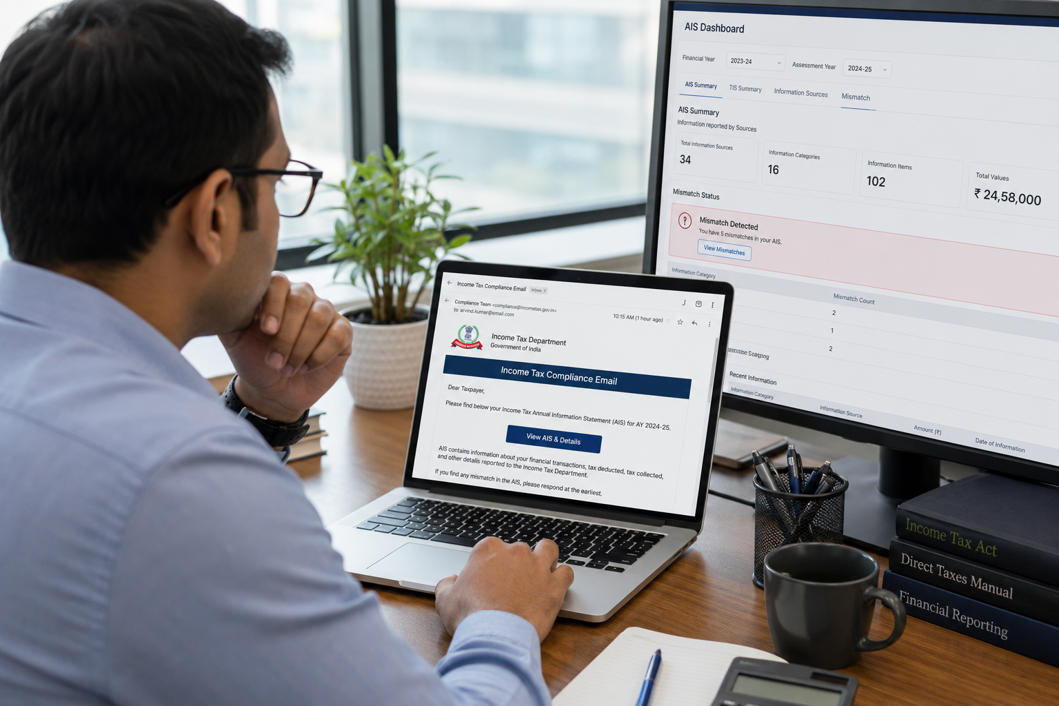 income tax compliance email received in 2026