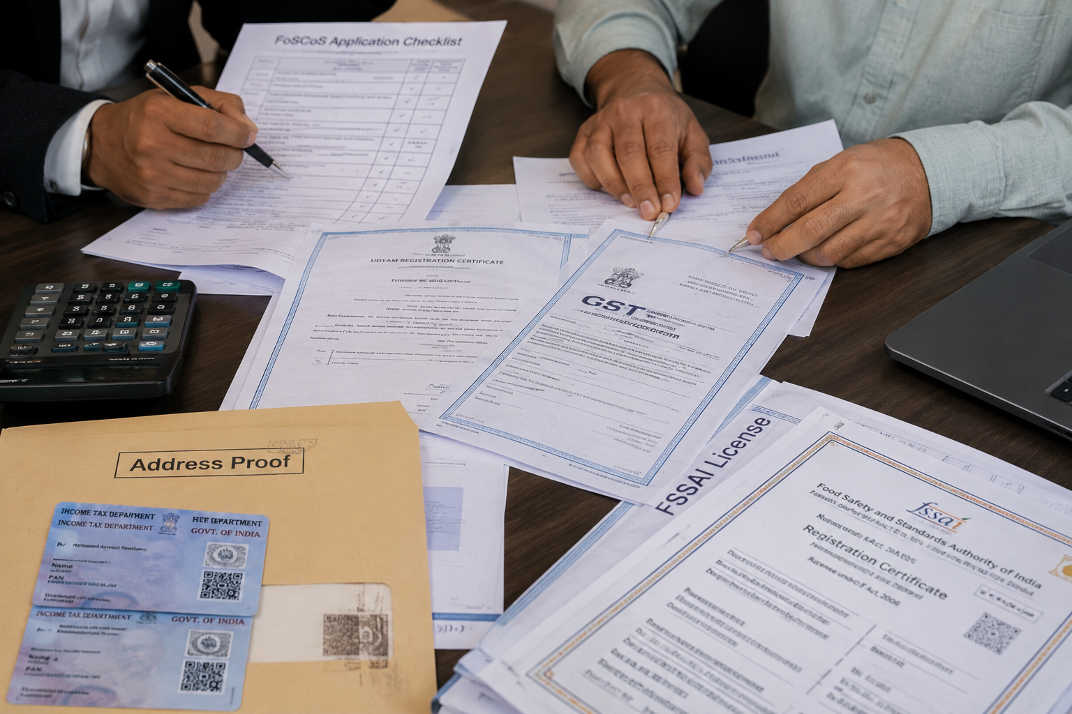 Document verification issues causing FSSAI license rejected and delayed approvals