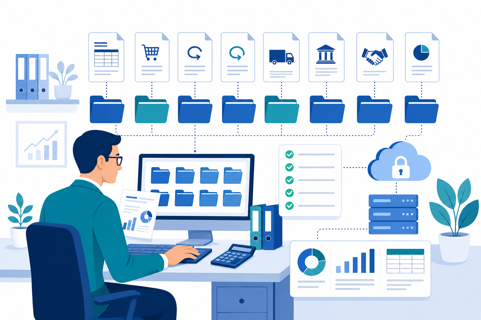GST documentation checklist showing GST compliance documents businesses should maintain for audit trail