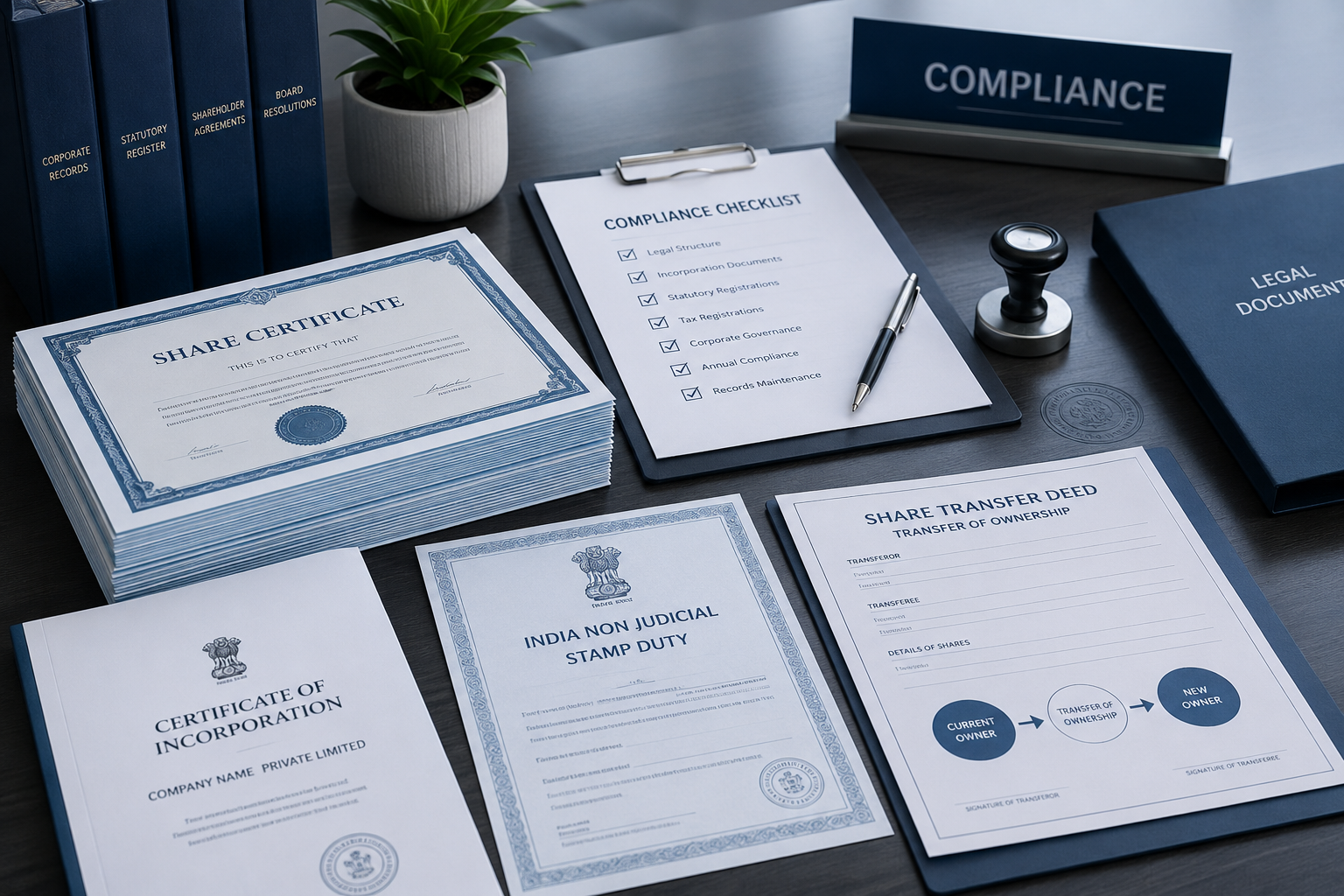 Share Transfer in Private Limited Company compliance process and documentation requirements